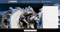 Desktop Screenshot of krull-elektromotoren.de